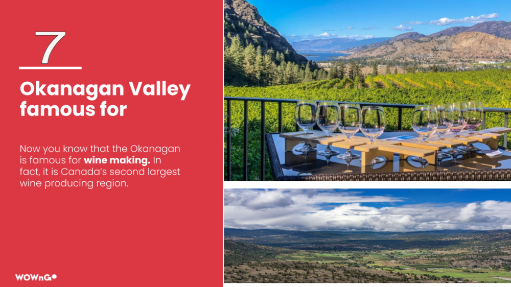 What is Okanagan Valley famous for