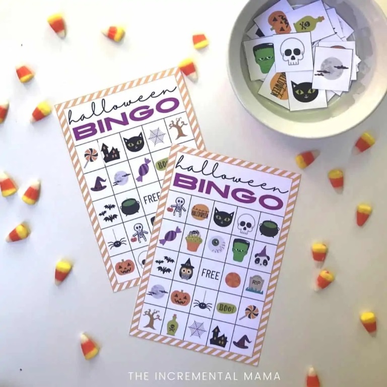 Halloween Bingo as a Halloween Activity