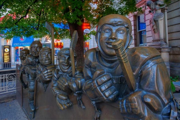 Indoor Date Idea for winter in Hockey Hall of Fame