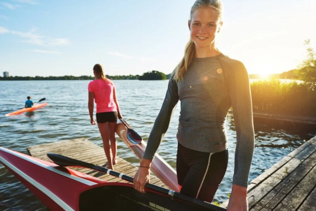 kayaking experience as a Mother's Day gift