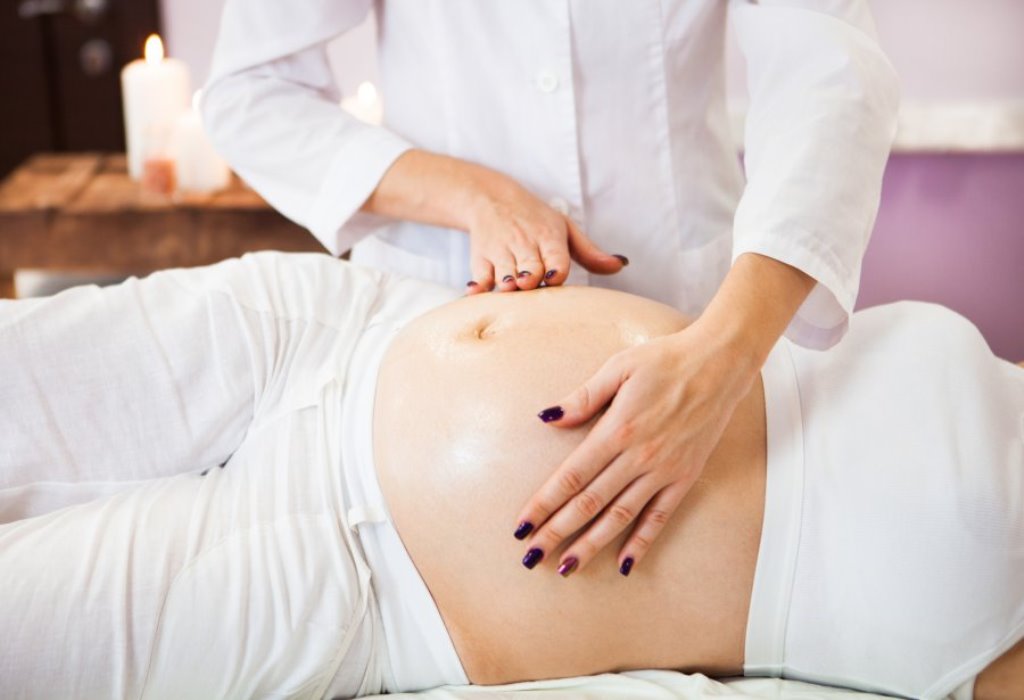 pregnancy massage for mom-to-be for Mother's Day