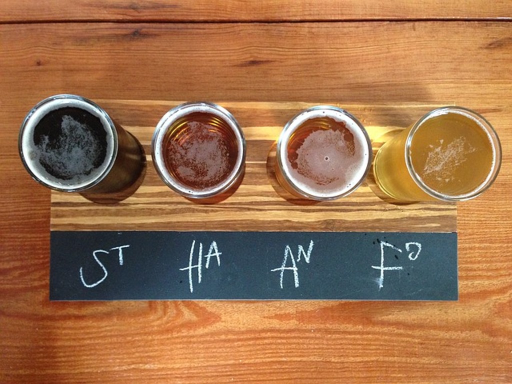 Craft Beer Tasting as Valentine's gift for him