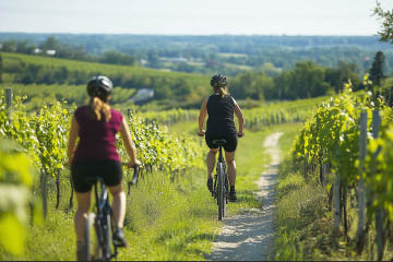 Wine Tours in Niagara Bike